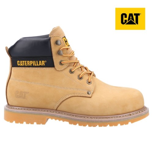 Caterpillar Powerplant ST HRO SRA Werkschoenen Heren LichtBruin (FLND.NL)